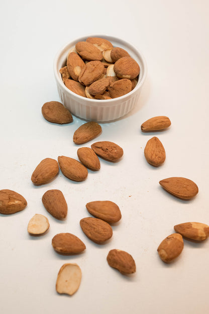 Αμύγδαλα Ψημένα με Φλούδα | Roasted Almonds with Skin