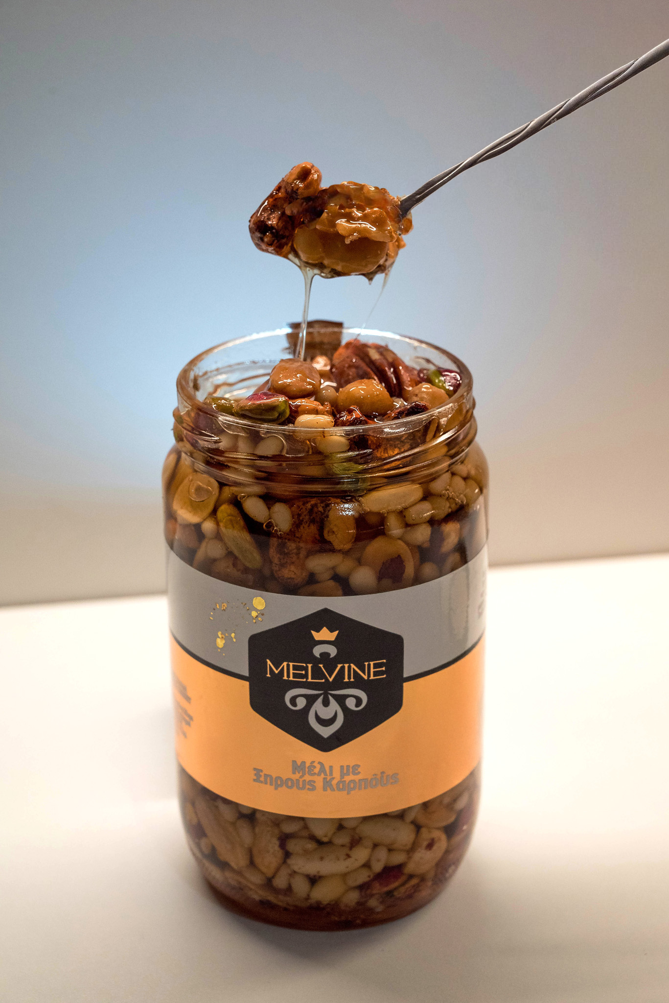 Μέλι με Ξηρούς Καρπούς | Honey with Mixed Nuts